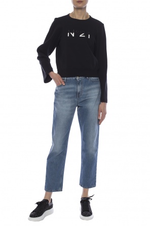 Logo-embroidered sweatshirt, zdjęcie 2 Logo-embroidered sweatshirt od N21